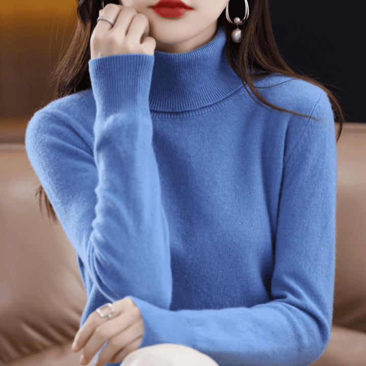 Elsa Women's Warm Roll-Neck Jumper