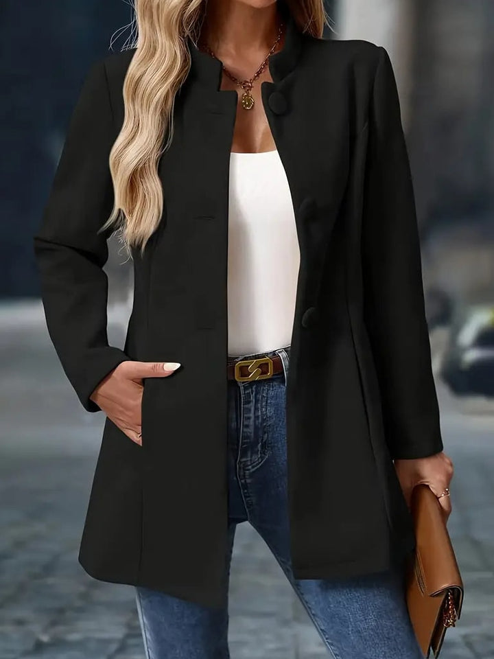 Neve Women's Winter Coat with Buttons