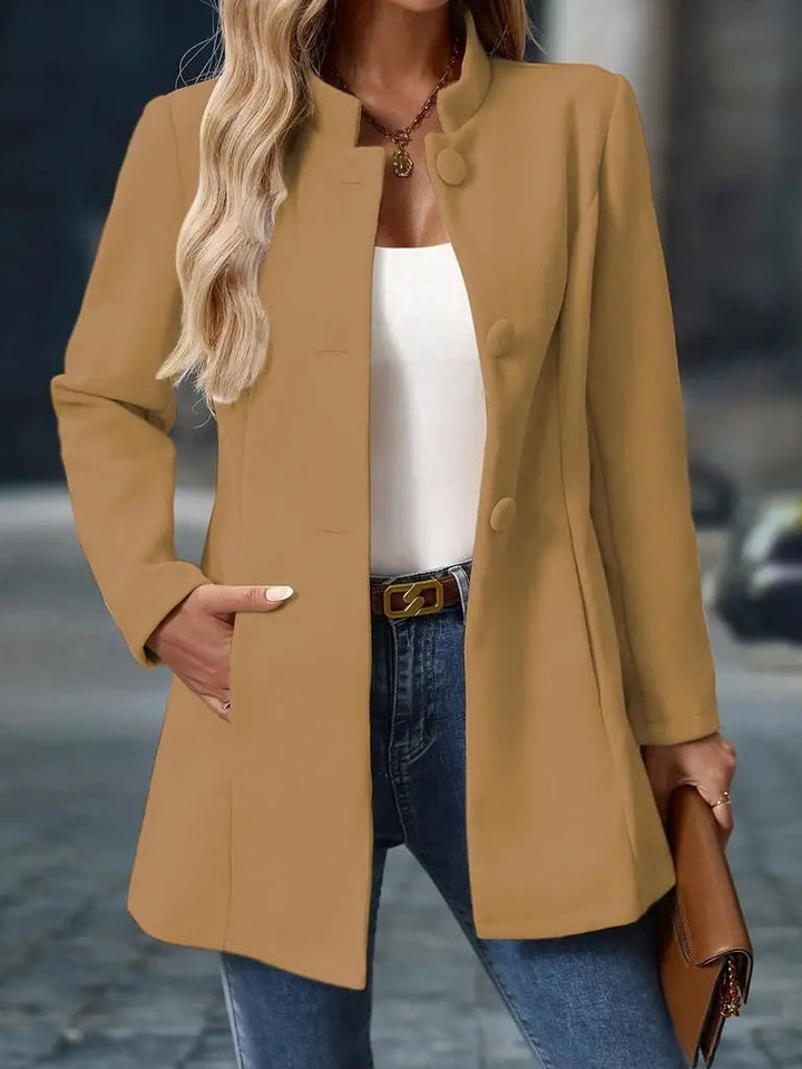 Neve Women's Winter Coat with Buttons