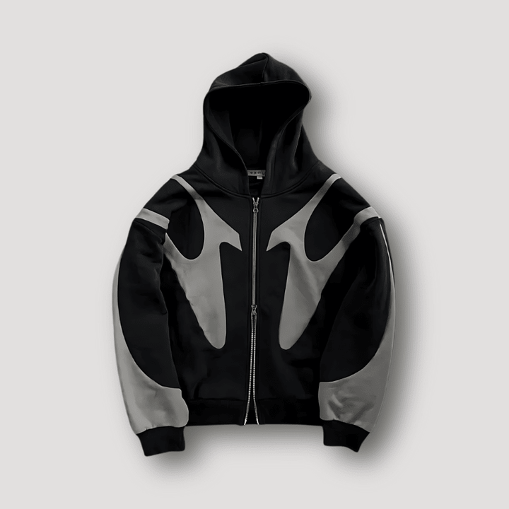 Lachlan Men's Flame-Print Zip Hoodie