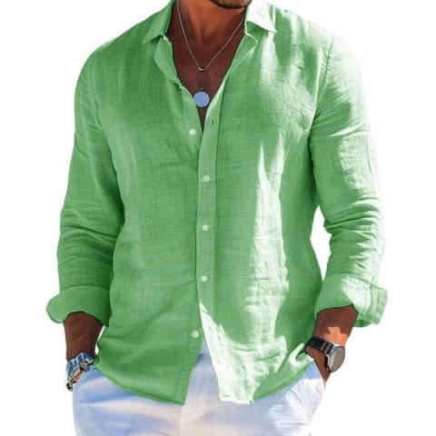 Finley Men's Casual Long-Sleeve Button Shirt