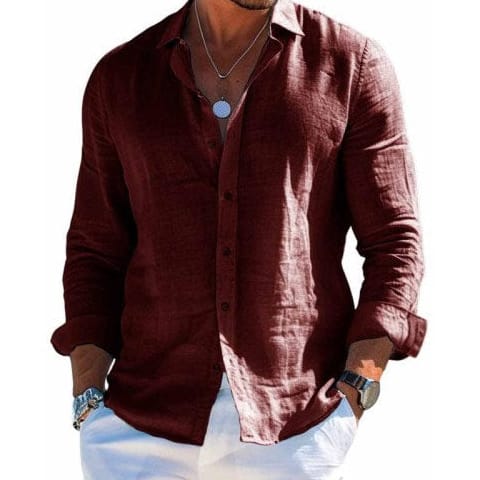 Finley Men's Casual Long-Sleeve Button Shirt