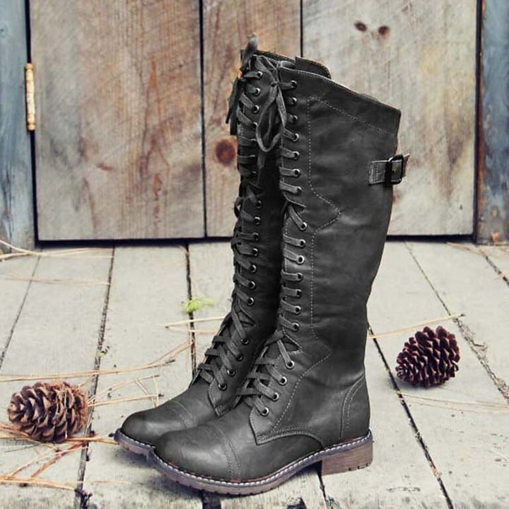 Laurel Women's High Lace-Up Riding Boots