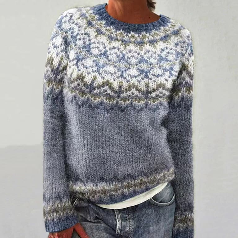 Ione Women's Reindeer Knit Christmas Jumper