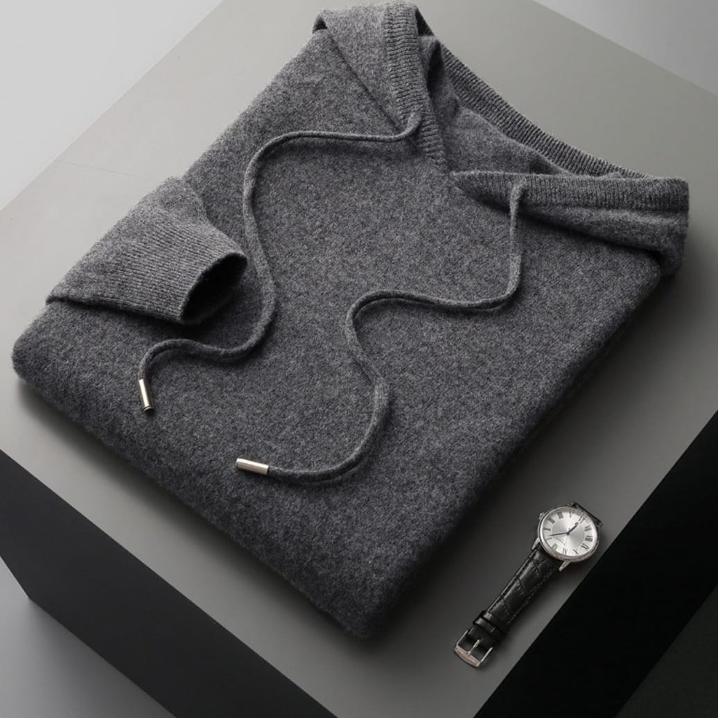 Levi Men's Cashmere Hoodie