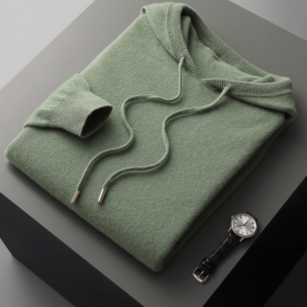 Levi Men's Cashmere Hoodie