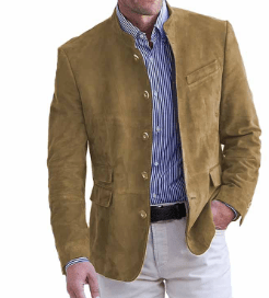 Arlo Men's Casual Button Blazer