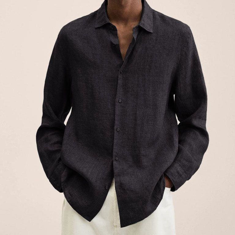 Hugo Men's Classic Long-Sleeve Button Shirt