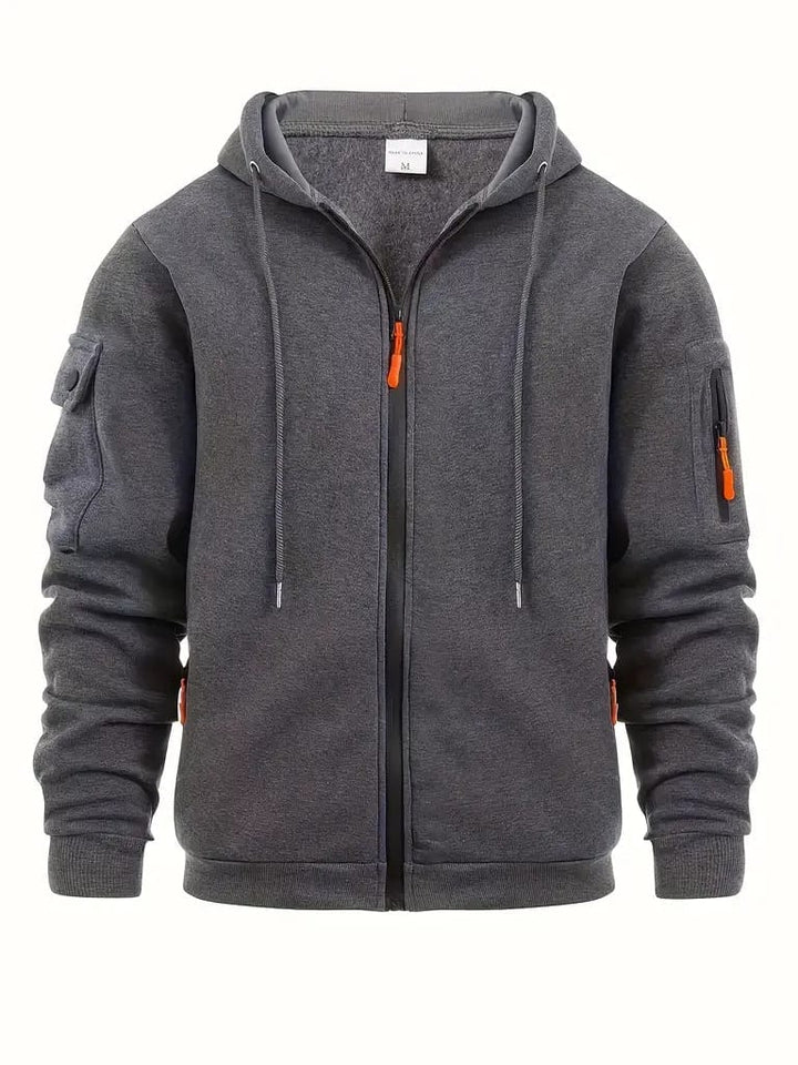 Gareth Men's Full-Zip Hoodie