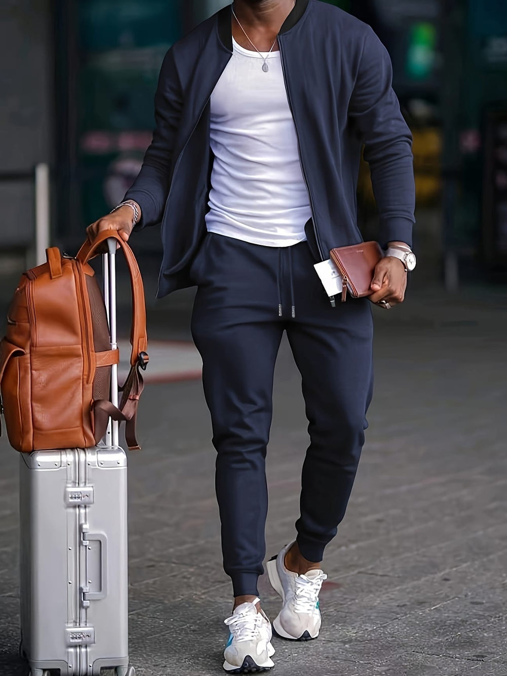 Bishop Men's Jogger Tracksuit Set