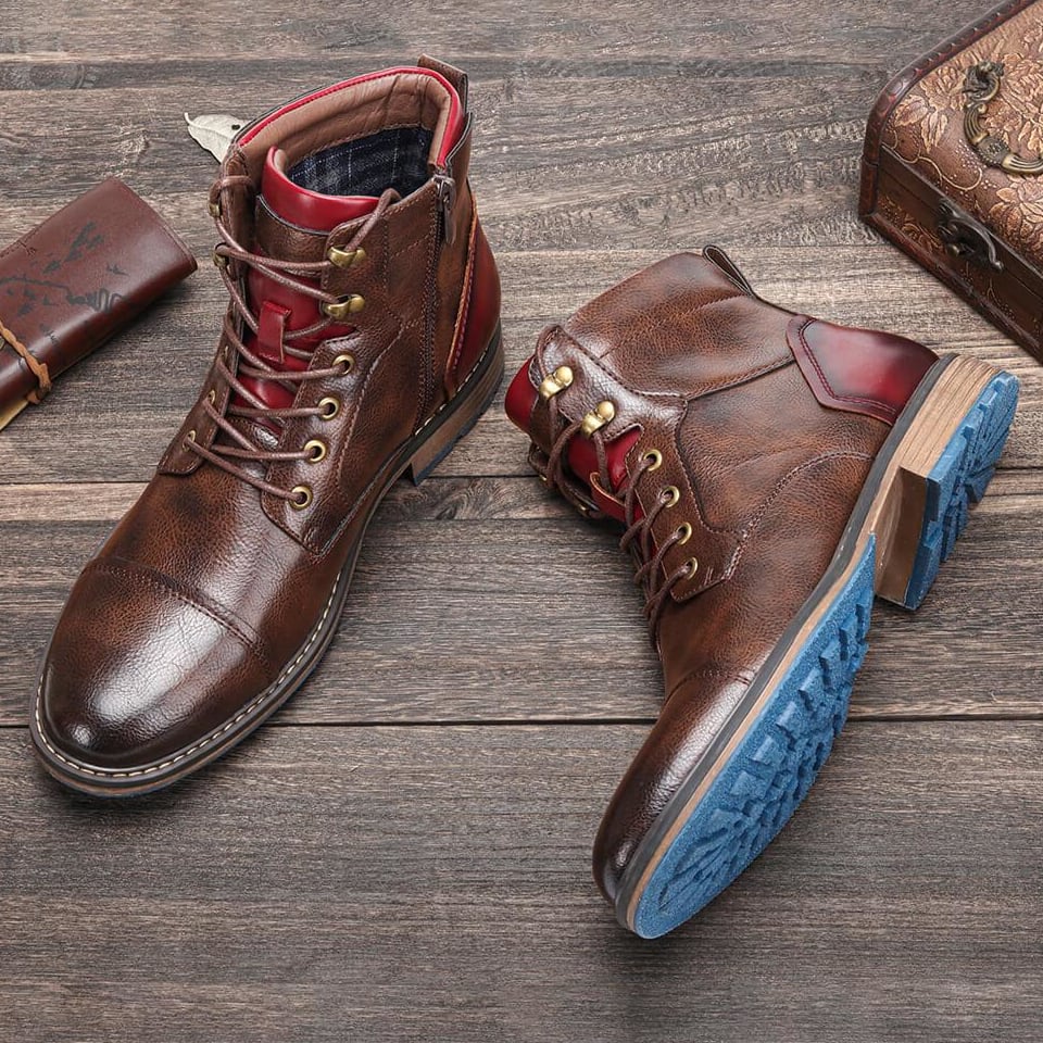 Clay Men's Casual Lace-Up Boots
