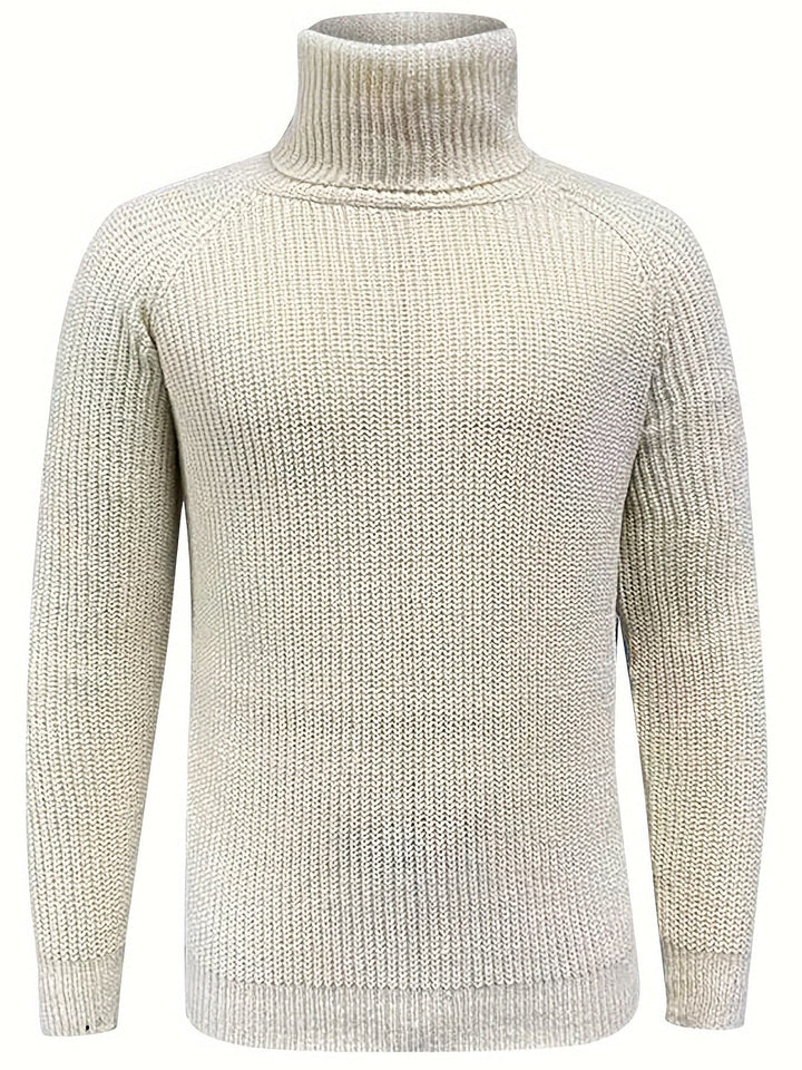 Adrian Men's Roll Neck Knit Jumper