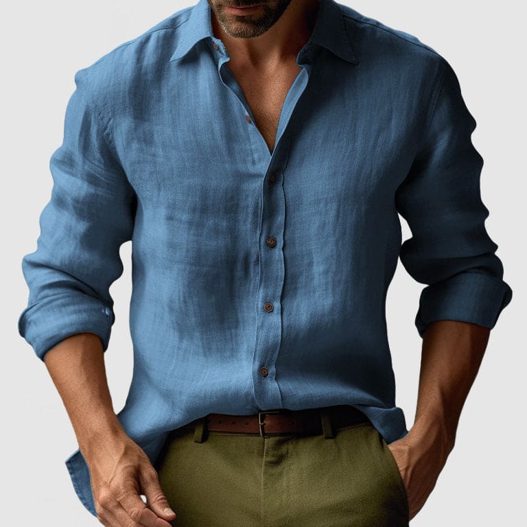 Grady Men's Vintage Button-Up Shirt