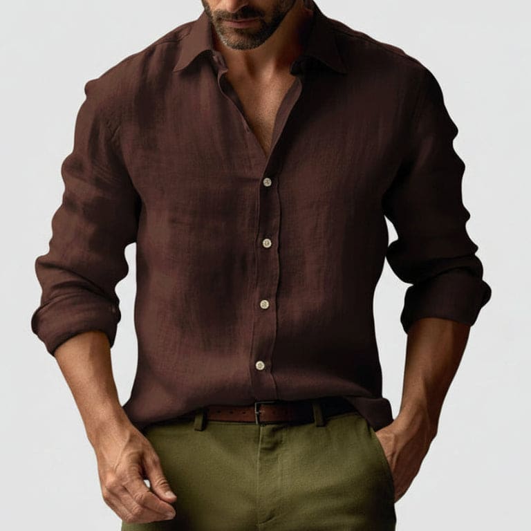 Grady Men's Vintage Button-Up Shirt