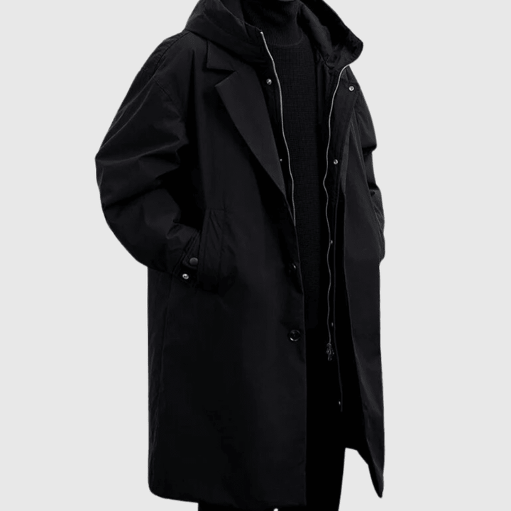 Gage Men's Waterproof Hooded Raincoat
