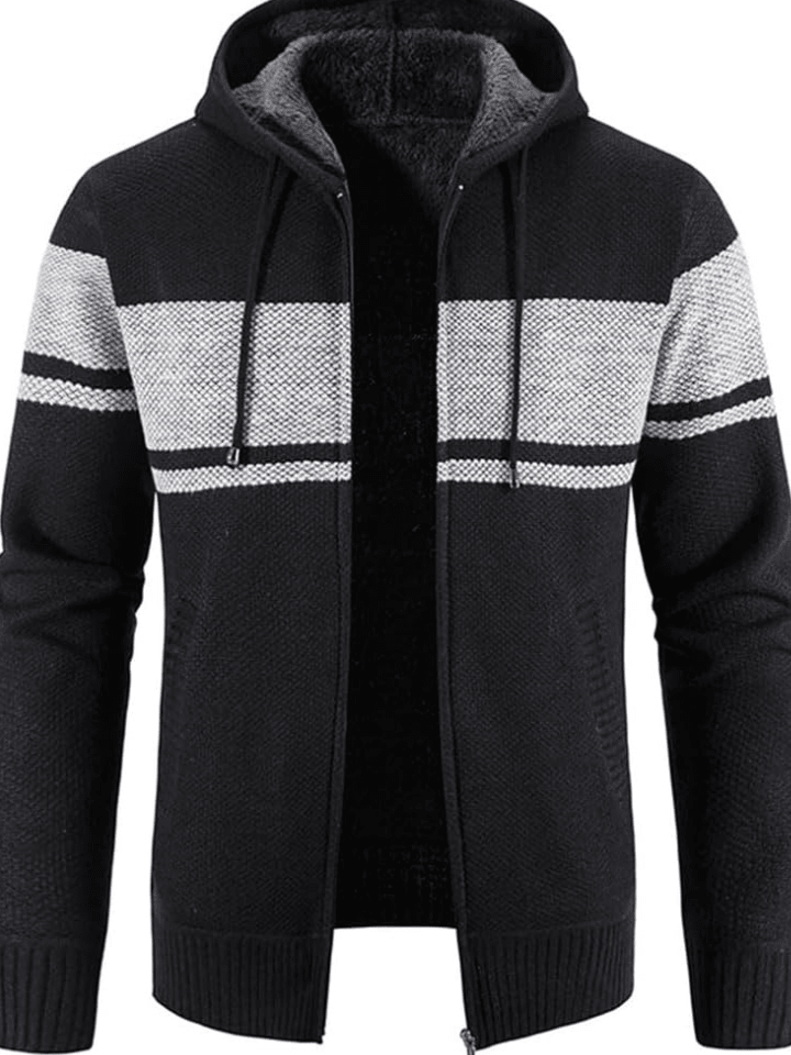 Forrest Men's Winter Hooded Zip Jacket
