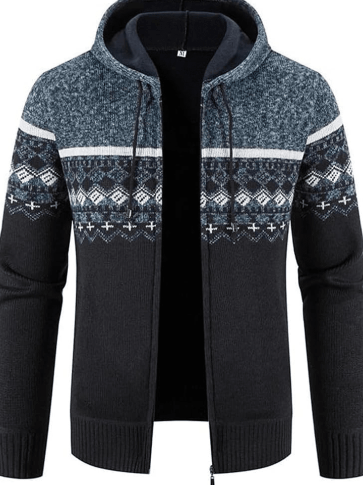 Forrest Men's Winter Hooded Zip Jacket