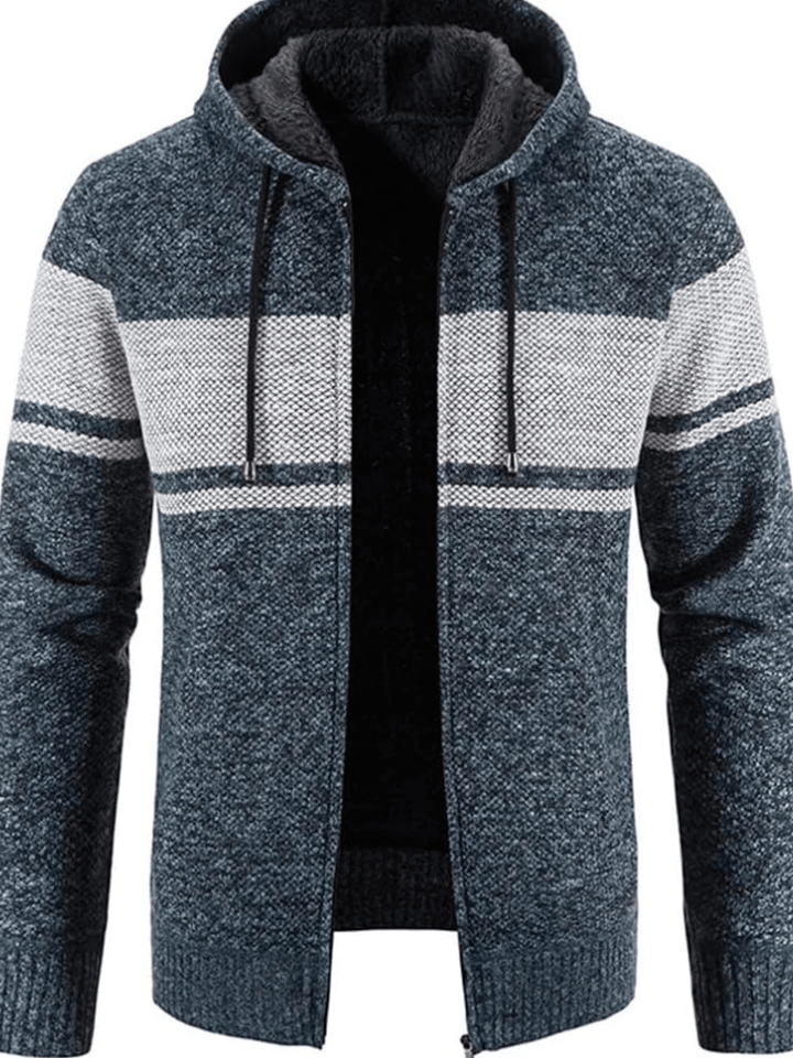 Forrest Men's Winter Hooded Zip Jacket