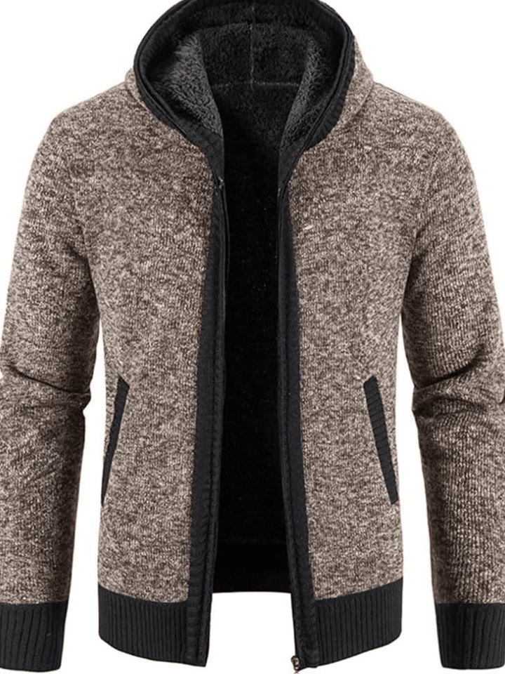Forrest Men's Winter Hooded Zip Jacket