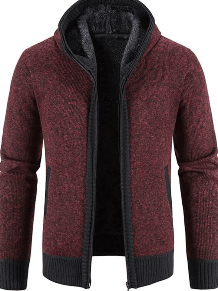 Forrest Men's Winter Hooded Zip Jacket