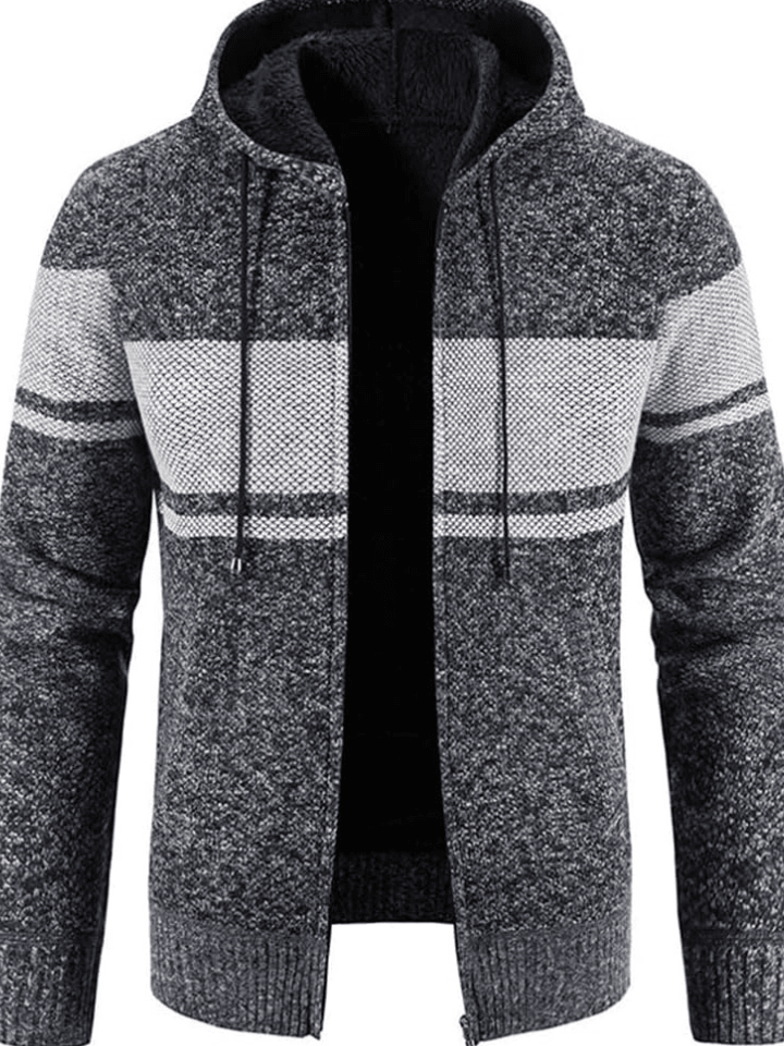 Forrest Men's Winter Hooded Zip Jacket