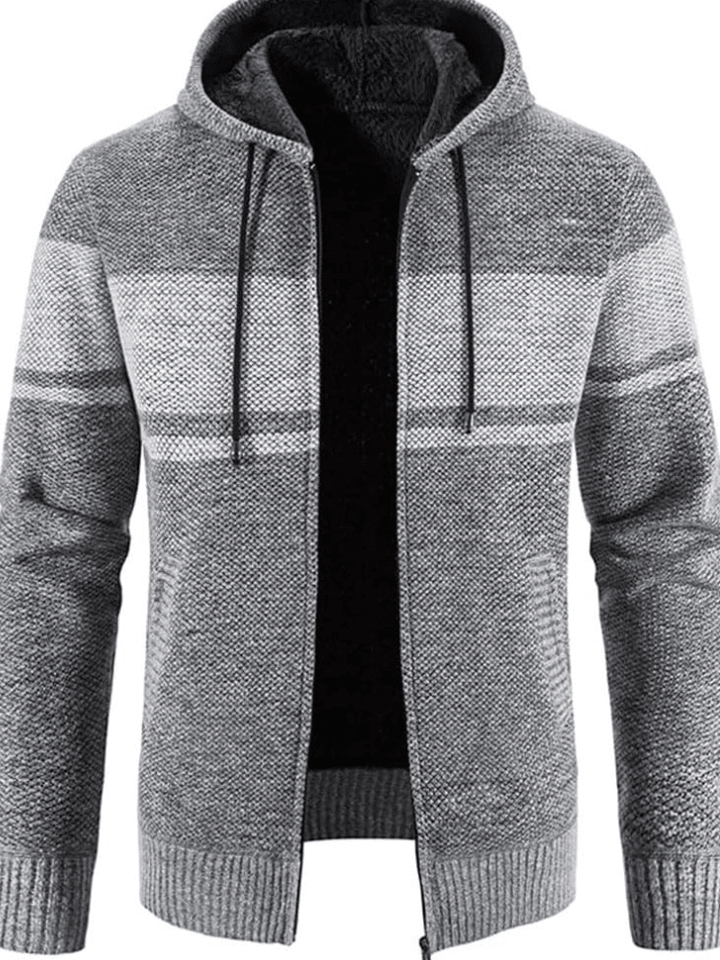 Forrest Men's Winter Hooded Zip Jacket