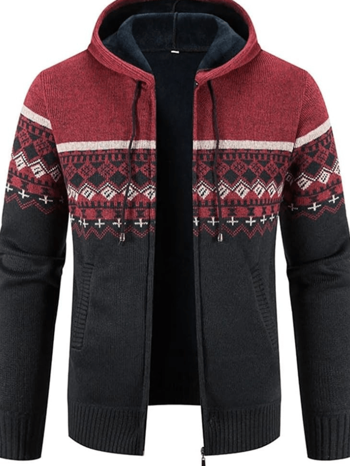 Forrest Men's Winter Hooded Zip Jacket