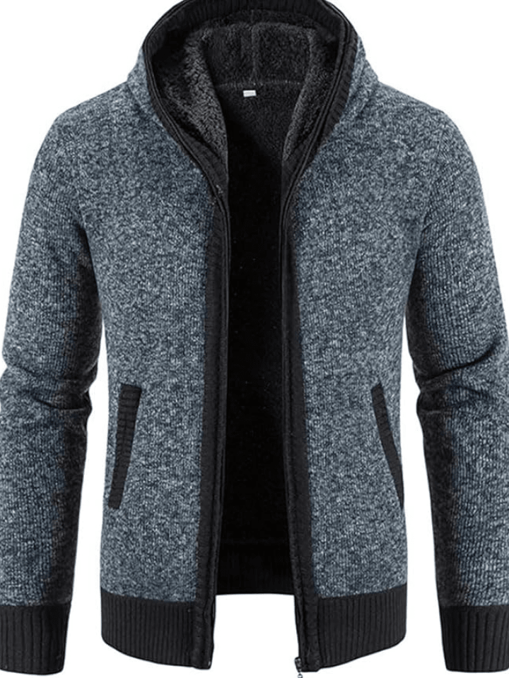 Forrest Men's Winter Hooded Zip Jacket