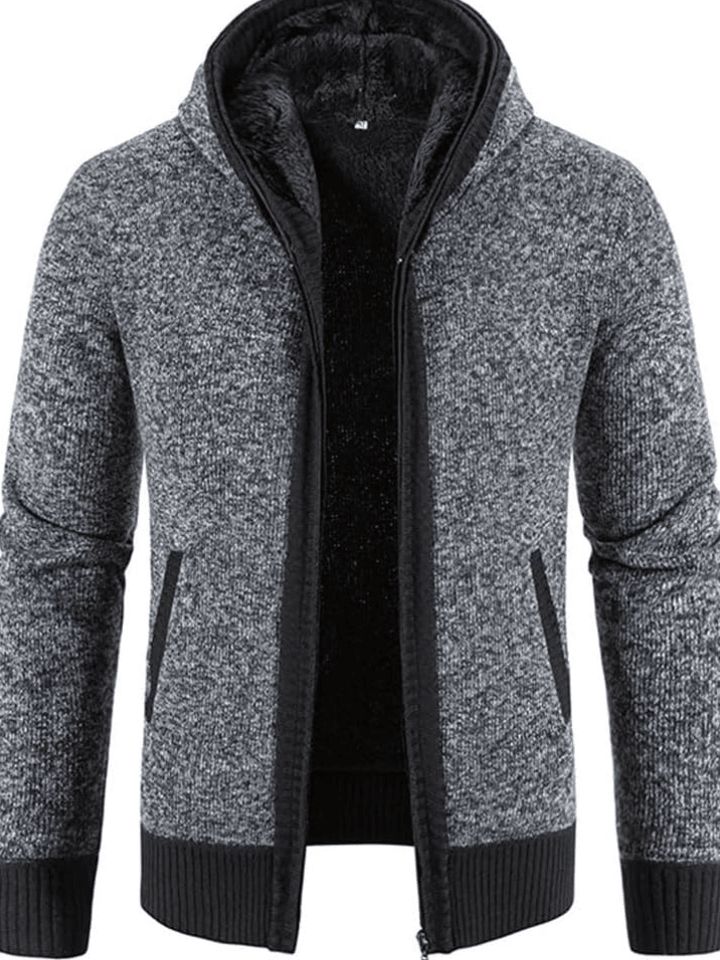 Forrest Men's Winter Hooded Zip Jacket