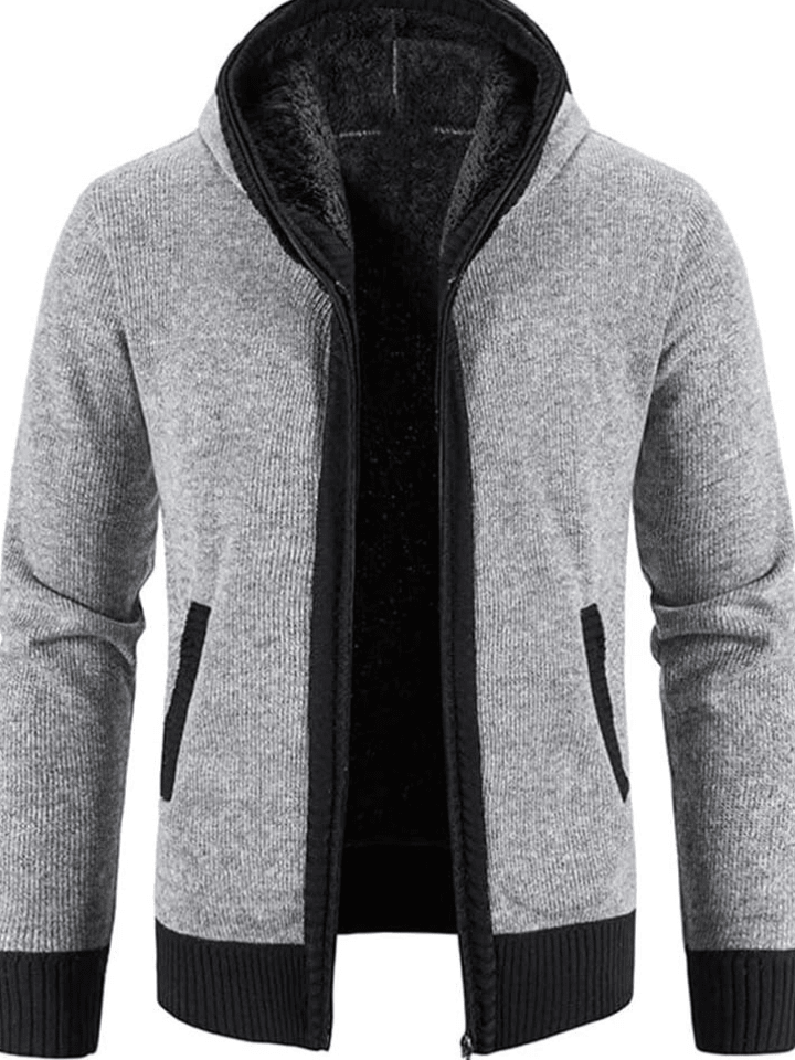 Forrest Men's Winter Hooded Zip Jacket