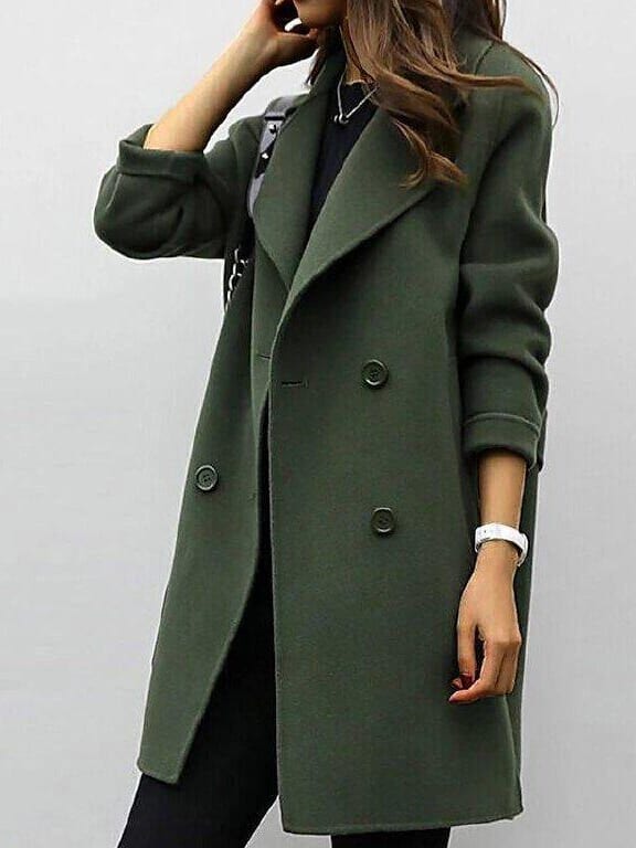 Annora Women's Classic Lapel Winter Coat