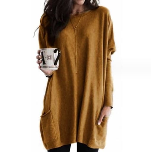 Miriam Women's Long-Line Pullover Jumper