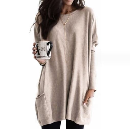 Miriam Women's Long-Line Pullover Jumper