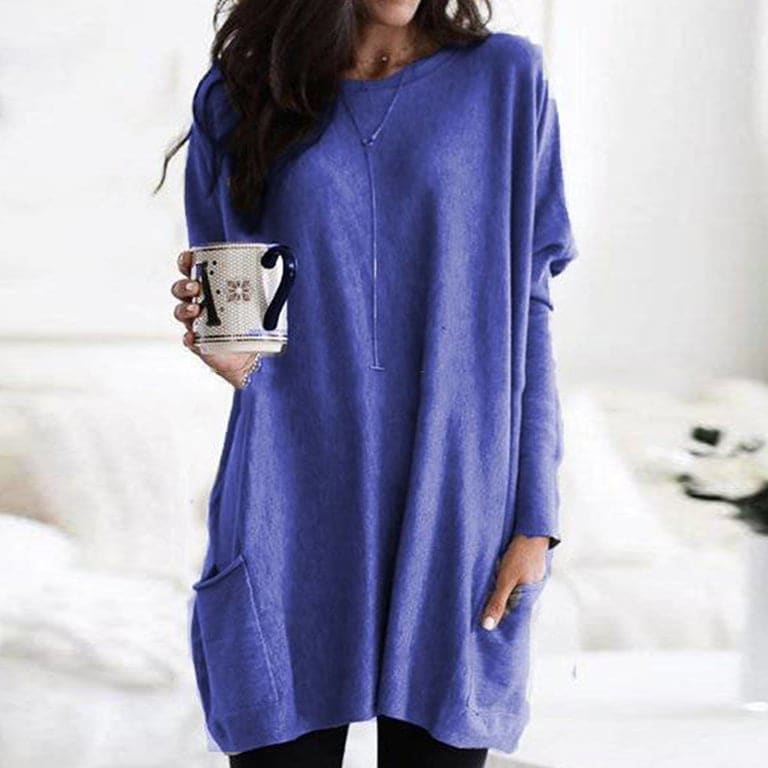 Miriam Women's Long-Line Pullover Jumper