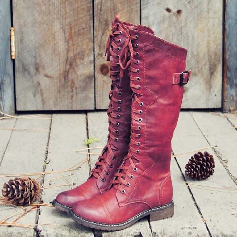 Laurel Women's High Lace-Up Riding Boots